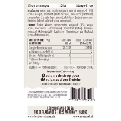 Sirop Mangue