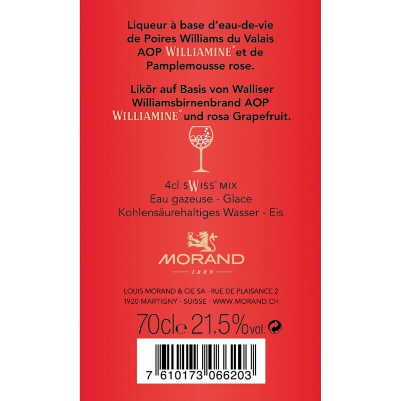 Swiss Mix Williamine Pink Grapefruit 70cl