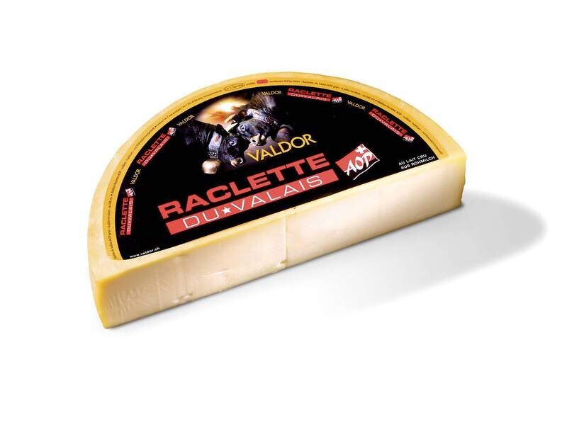 Walliser Raclettekäse Gomser AOP ca. 2.5kg - 1/2 RUND