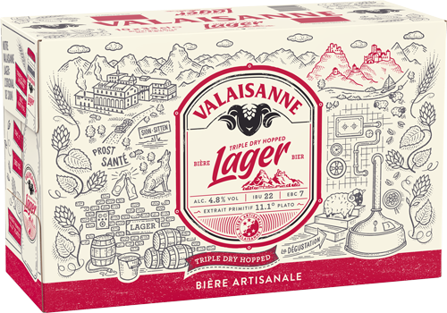 Valaisanne Lager 10x33cl