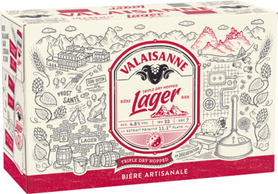 Valaisanne Lager 10x33cl
