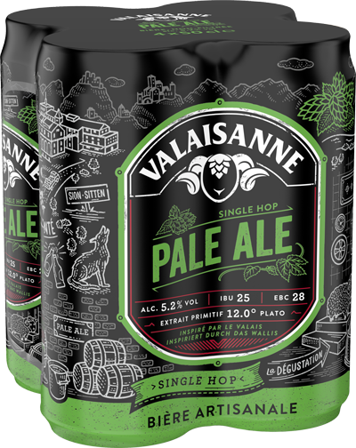 Valaisanne Pale Ale 4x50cl