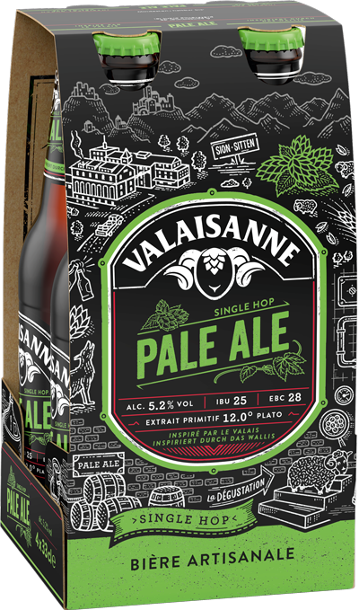 Valaisanne Pale Ale 4x33cl