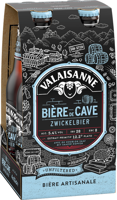 Valaisanne Zwickelbier 4x33cl