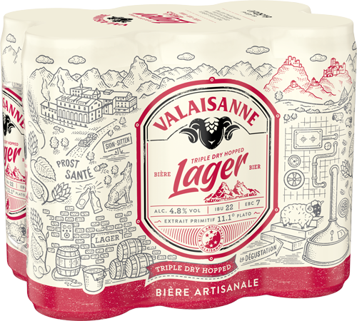 Valaisanne Lager 6x50cl