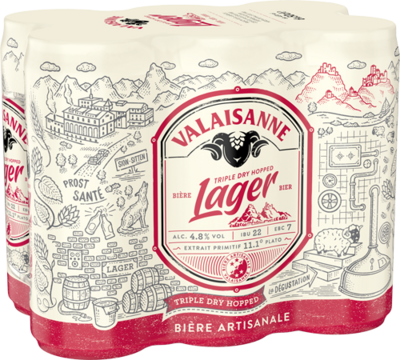 Valaisanne Lager 6x50cl