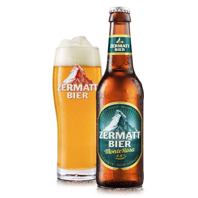 Zermatt Bier Monte Rosa Lager 24x33cl