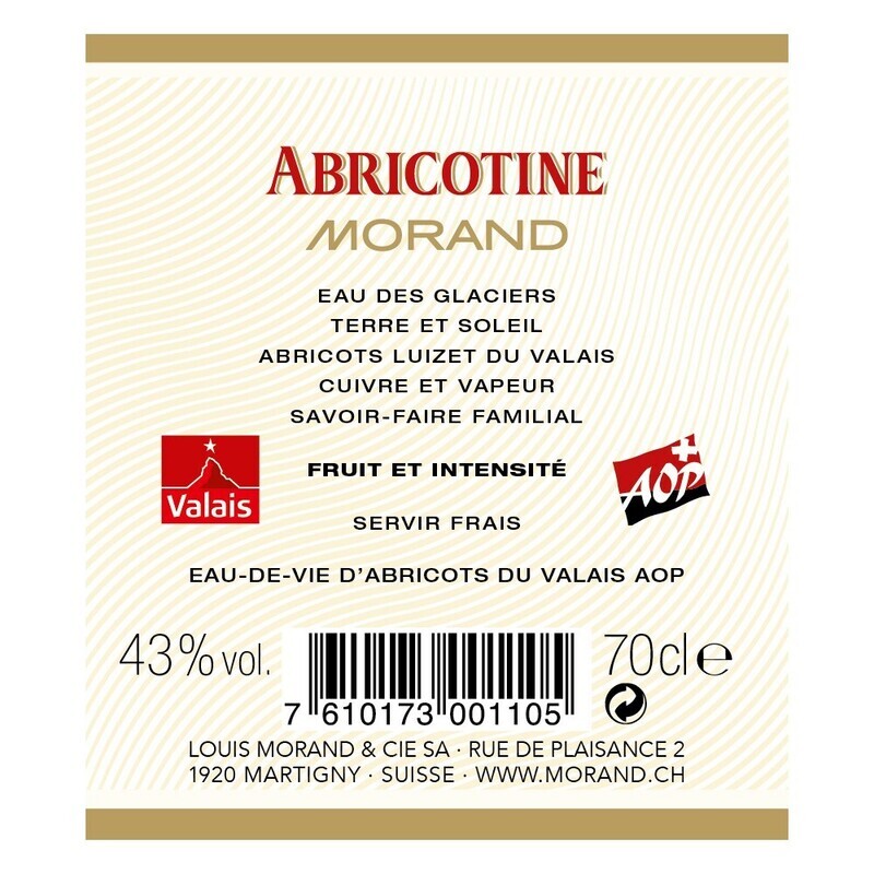 Abricotine AOC VS 70cl