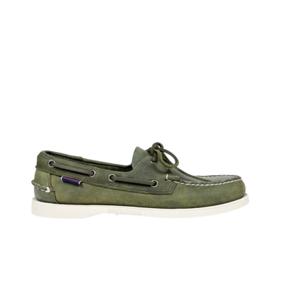 Sebago Docksides Portland Crazy H Green Scarpa da Barca - Vela Uomo