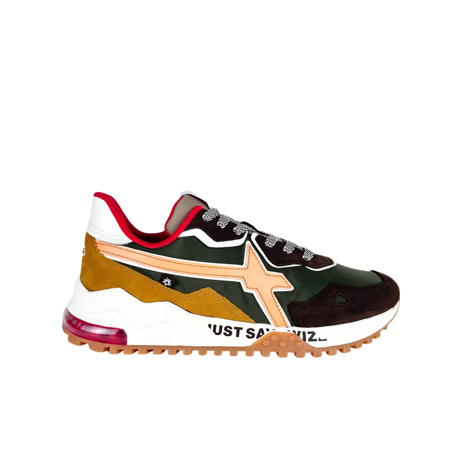 W6yz Wizz Breeze M Marrone Zucca Sneakers Uomo
