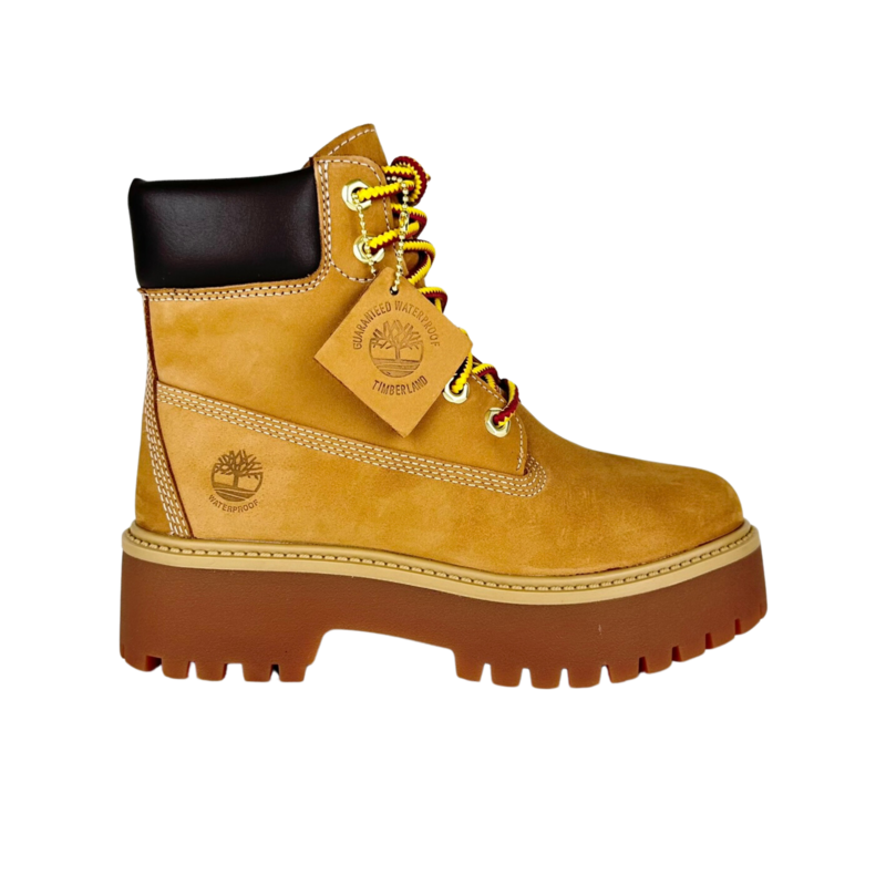 Timberland Stone Street 6-Inch Giallo Nubuck Polacchino Platform Donna
