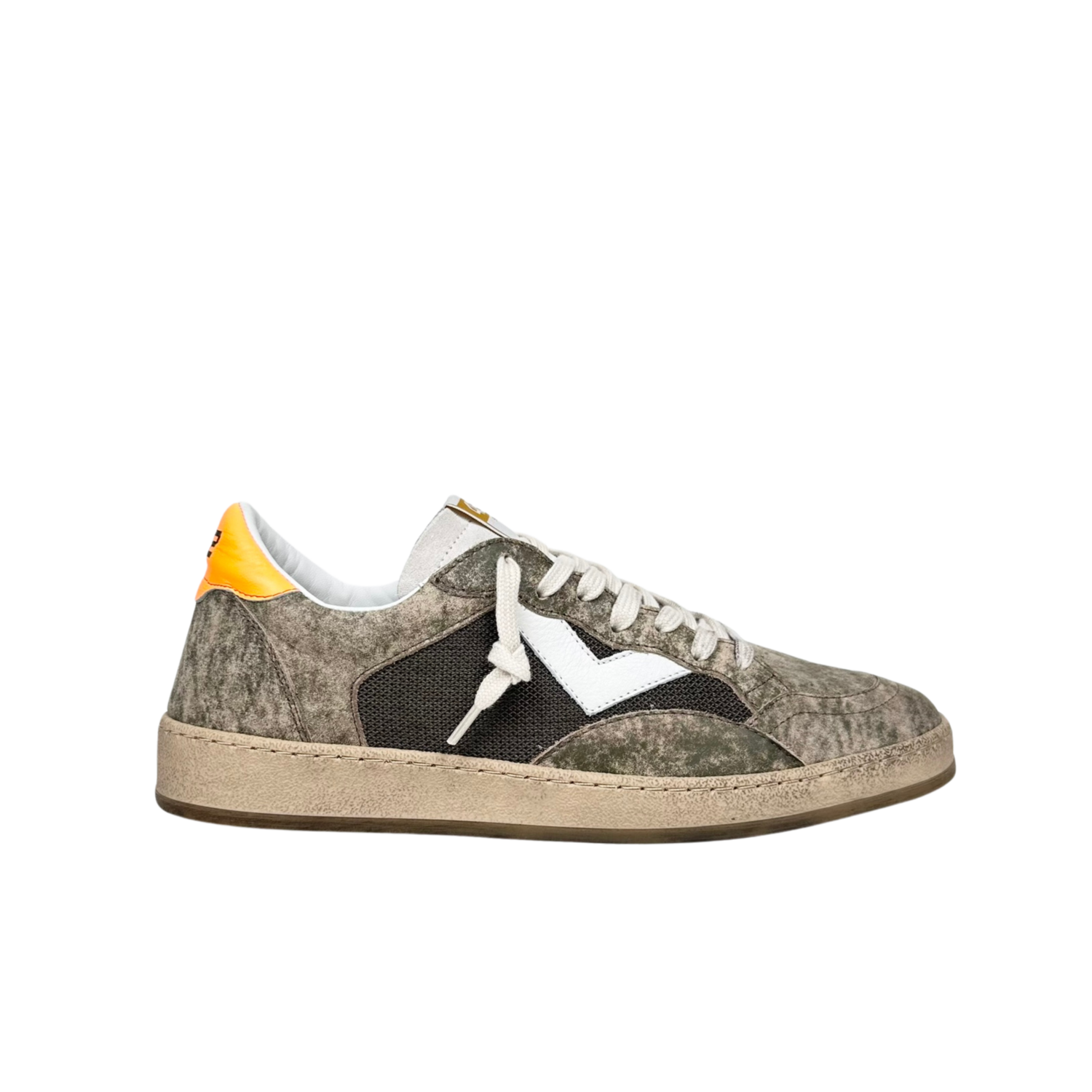 4B12 Play New Verde Vintage Sneakers Uomo