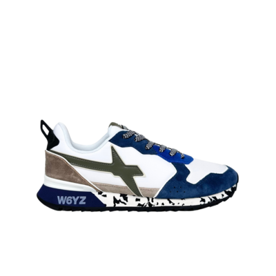 W6yz Wizz Jet M Blu Bianco Sneakers Uomo