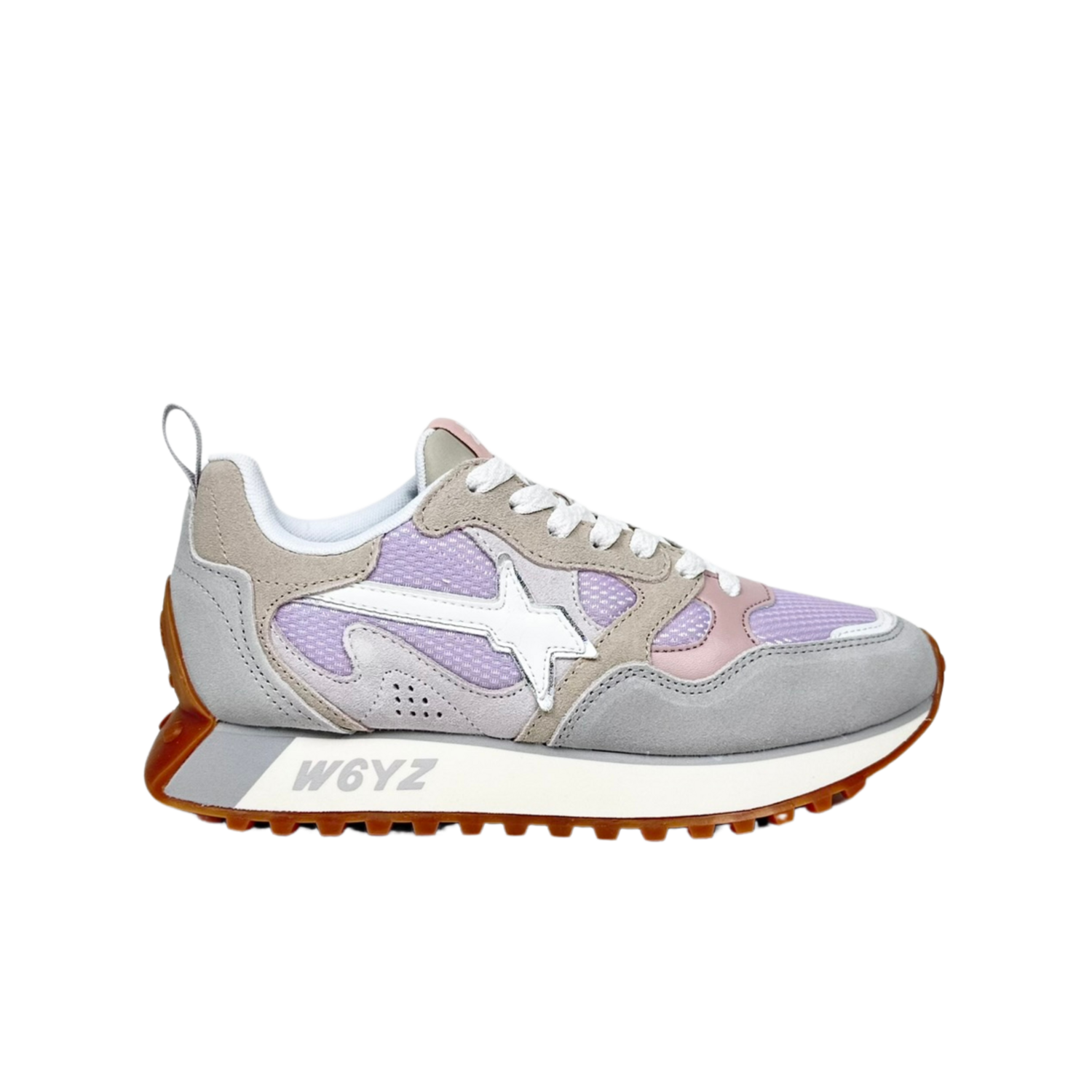 W6yz Wizz Loop Uni Grigio Lilla Sneakers Donna