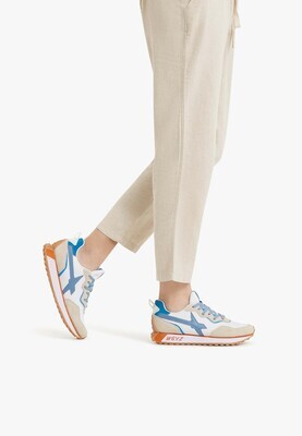 W6yz Sneaker JET2-UNI In Tessuto Tecnico E Suede – Beige, Chiusura Con Lacci, Suola In Gomma - 2