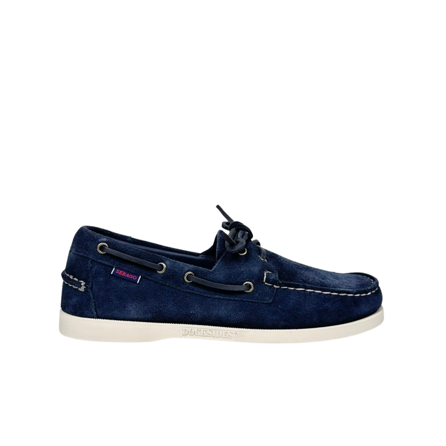 Sebago Doksides Portland Flesh Out Blu Scarpa da Barca - Vela Uomo