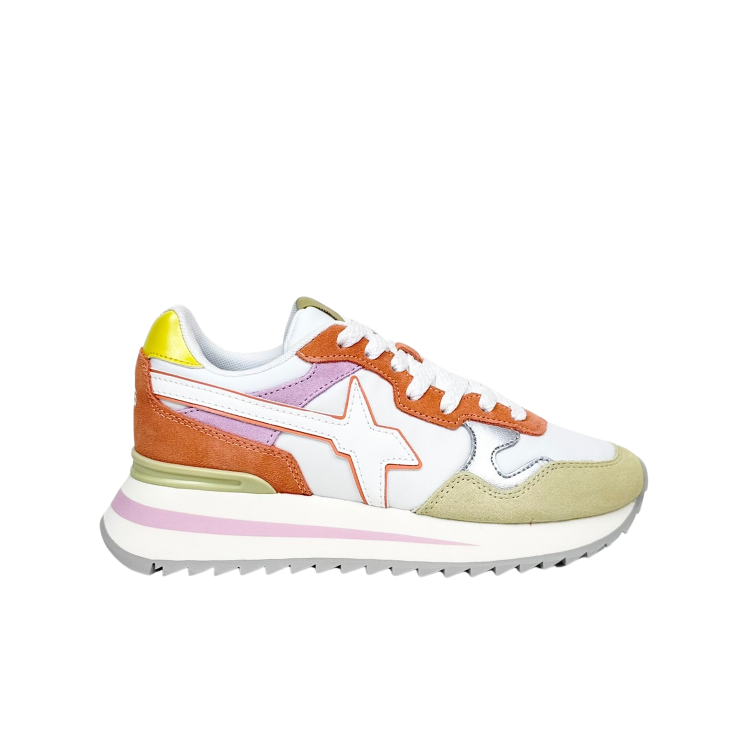 W6yz Wizz Yak W Bianco Salmone Sneakers Donna