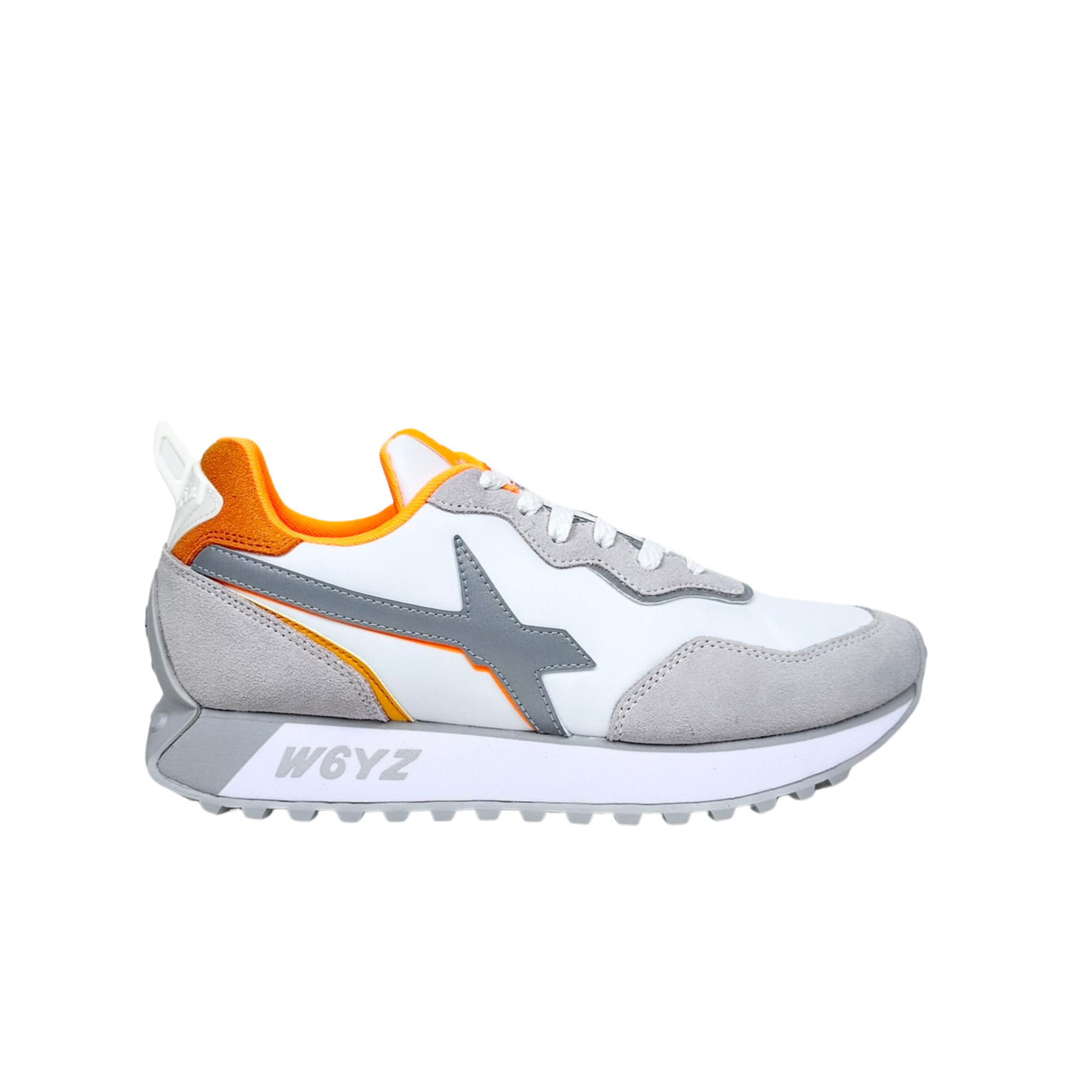 W6yz Wizz Jet2 Uni Bianco Arancio Sneakers Uomo
