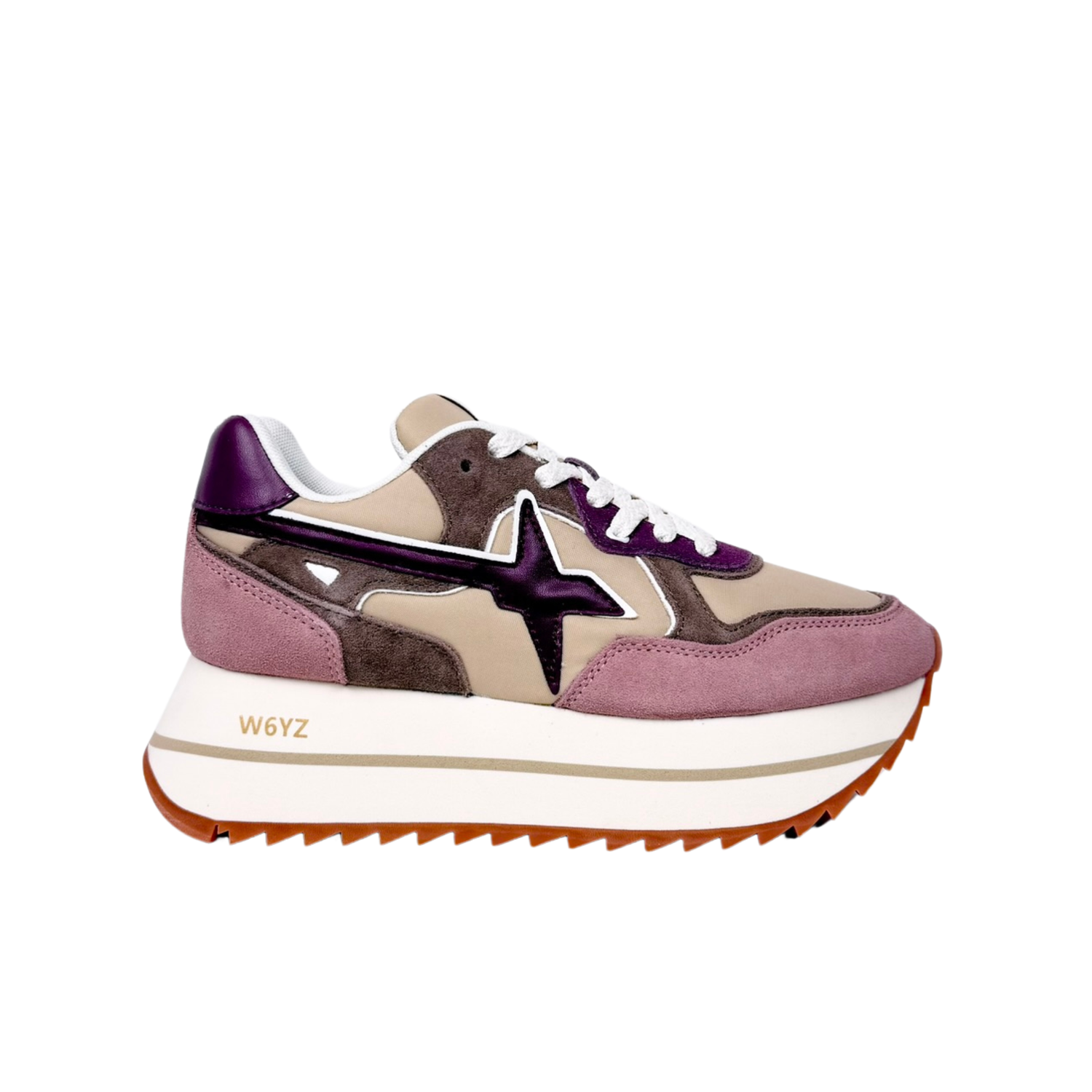 W6yz Wizz Deva W Rosa Viola Tortora Sneakers Donna
