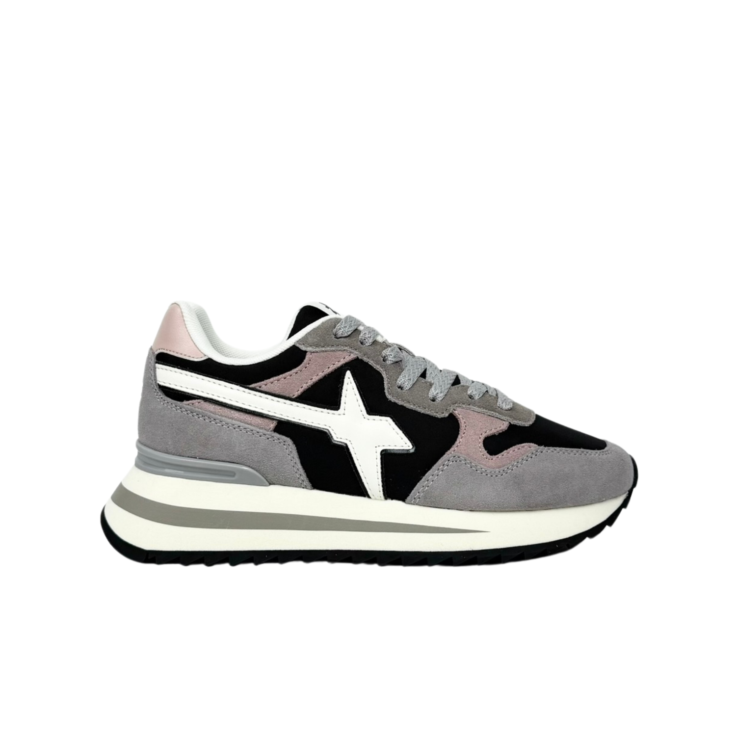 W6yz Wizz Yak W Grigio Rosa Nero Sneakers Donna