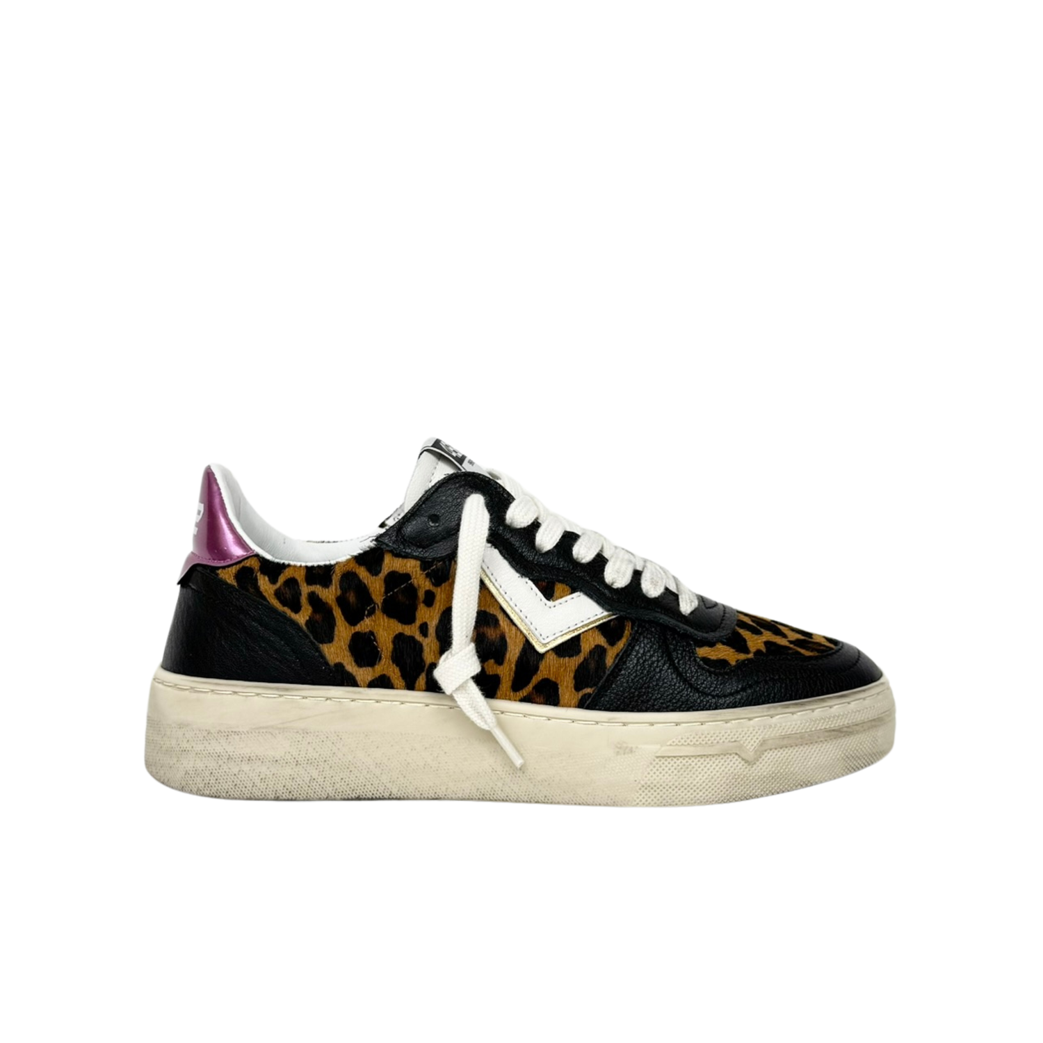 4B12 Hyper Nero Animalier Sneakers Donna