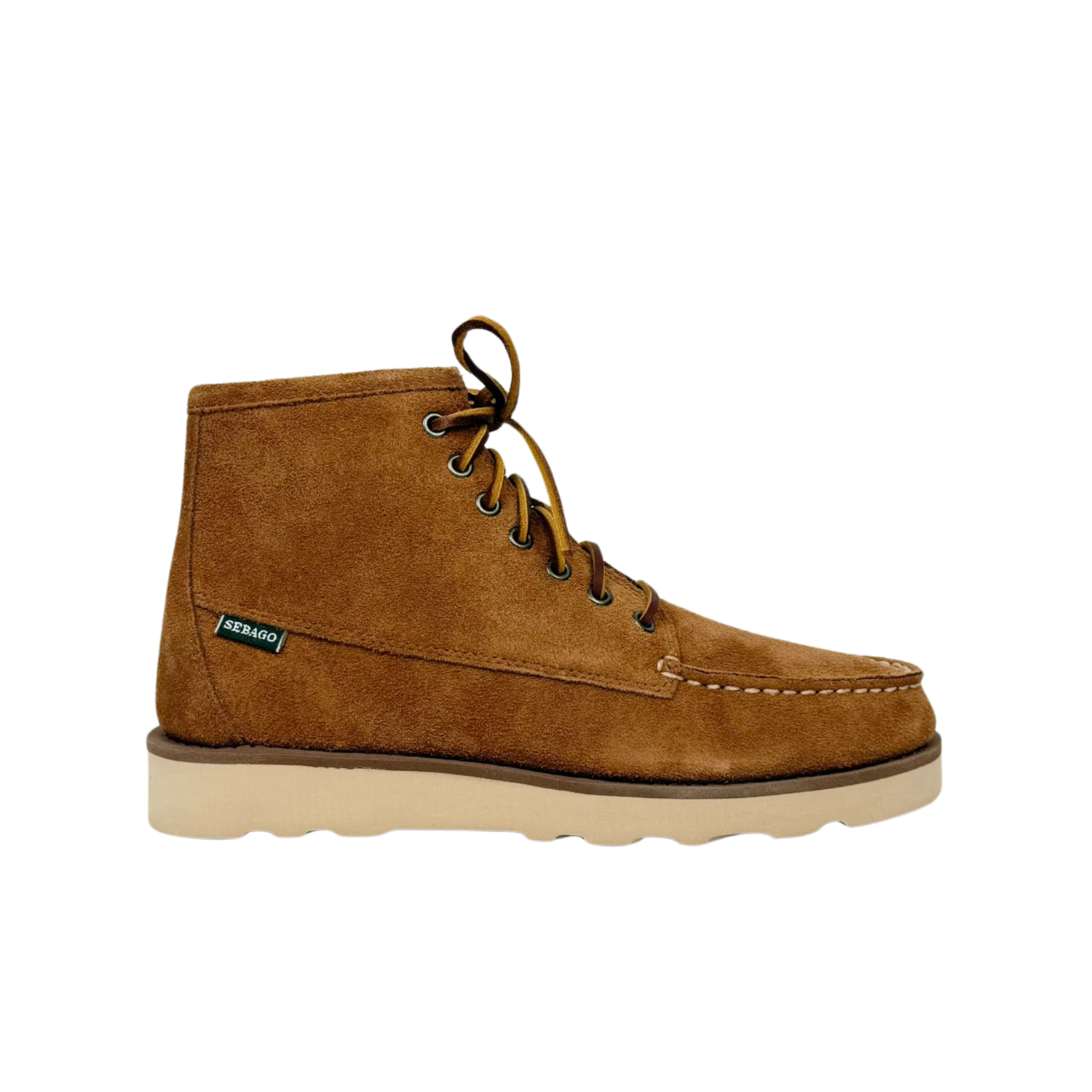 Sebago Campsides Tala Mid Suede Fox Mocha Polacchino Uomo