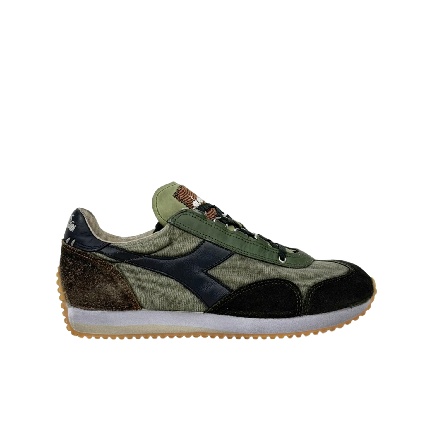 Diadora Heritage Equipe Dirty SW Evo Sage Green Sneakers Uomo