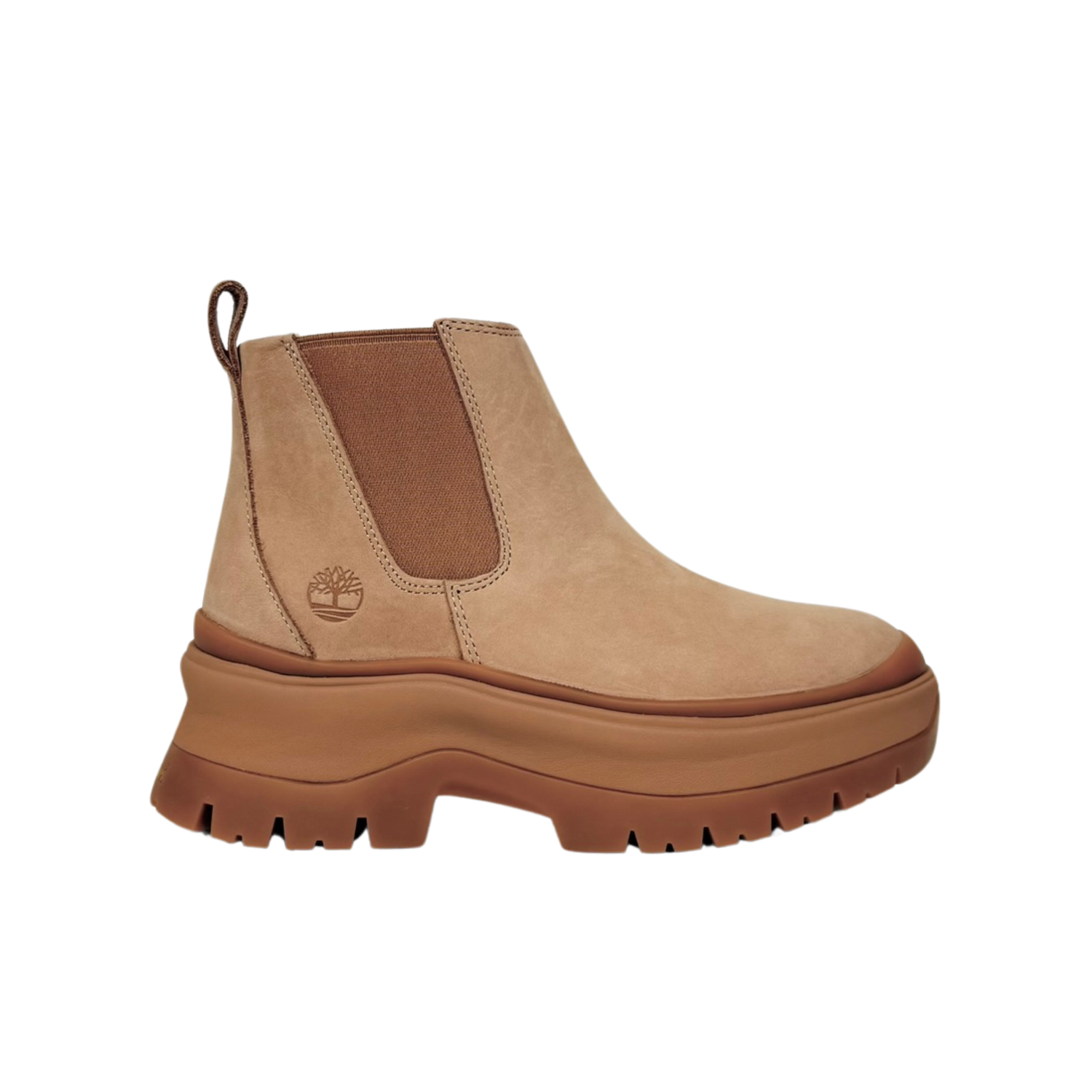 Timberland Chelsea Roxie Lane Nubuck Beige Polacchino Donna