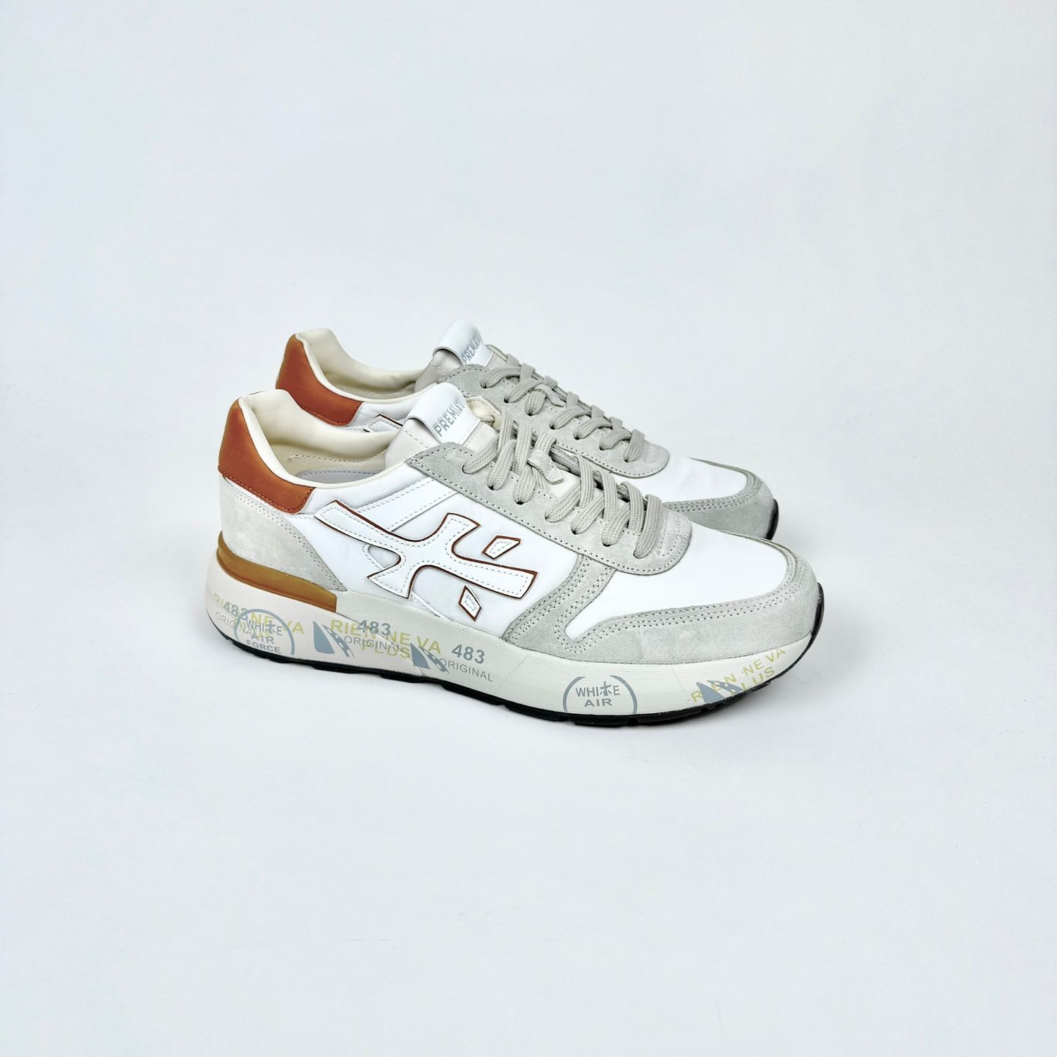 スニーカー PREMIATA Men Sneakers MICK7208 White MICK 7208