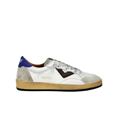 4B12 Play New Bianco Blu Sneakers Uomo