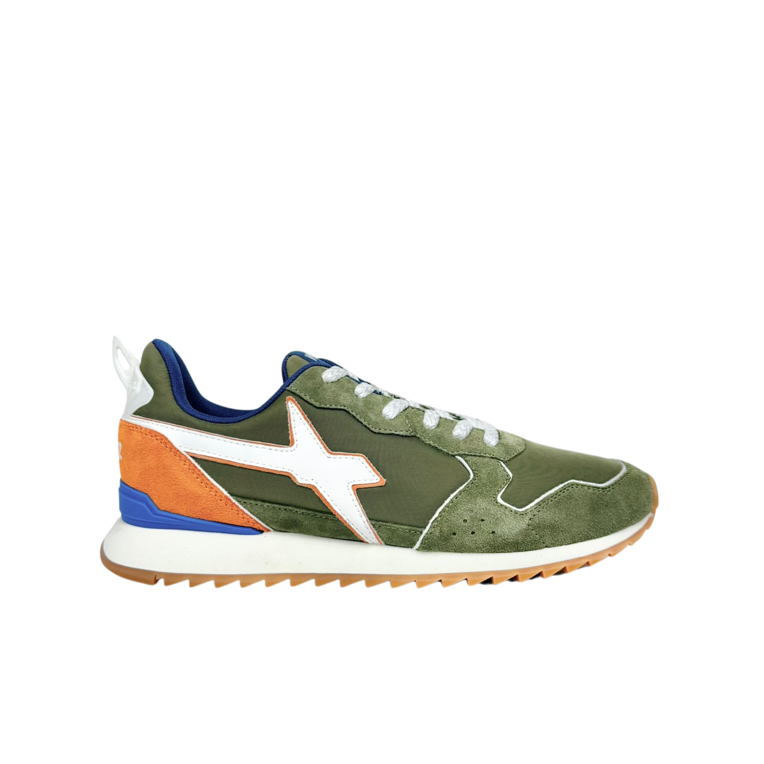 W6yz Wizz Jet M Verde Arancio Sneakers Uomo