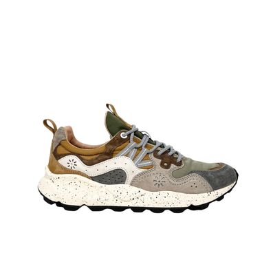Flower Mountain Yamano 3 Man Grigio Marrone Sneakers Uomo