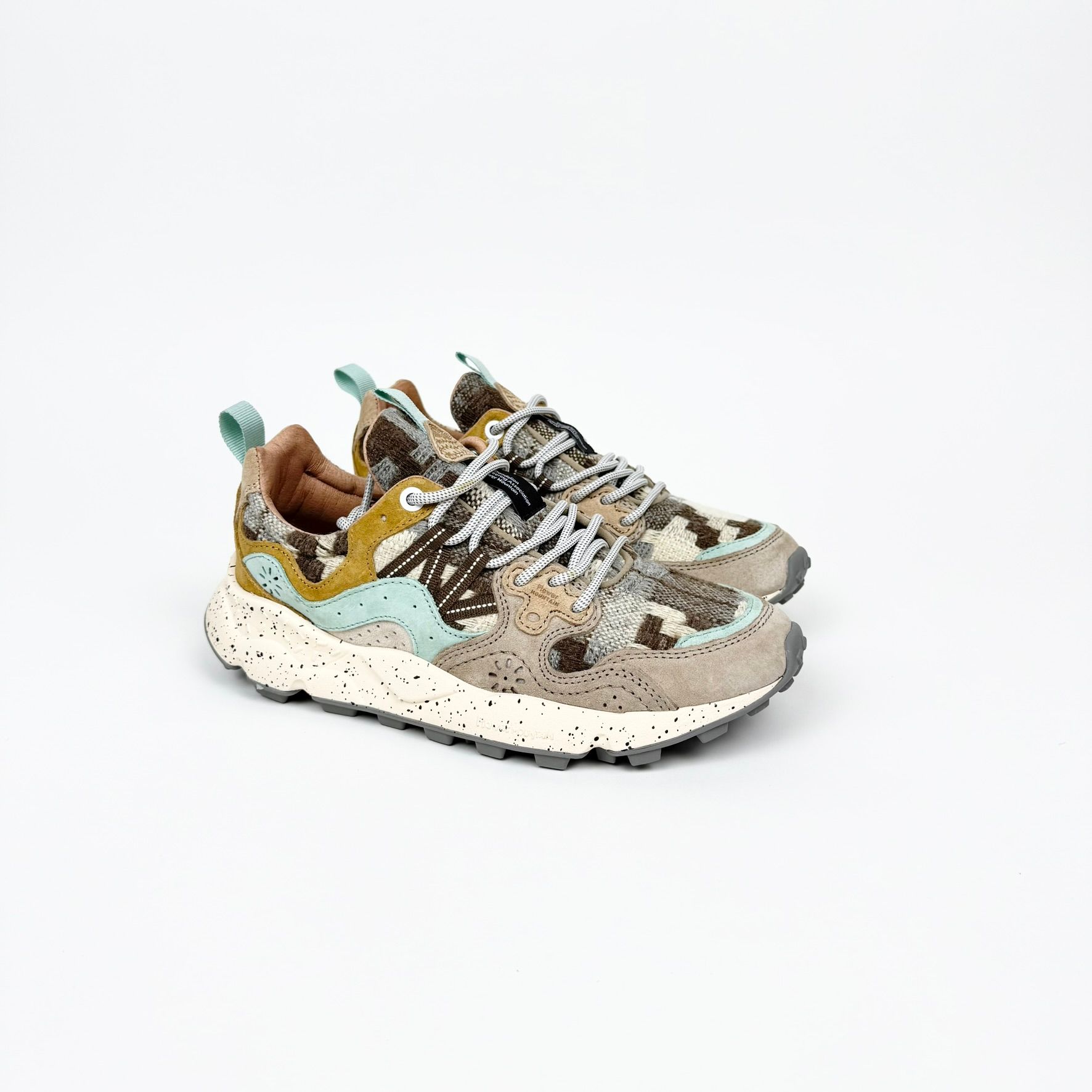 Flower Mountain Yamano 3 Woman Milk Mustard Sneakers Donna