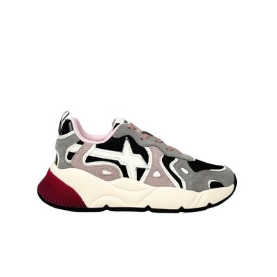 W6yz Wizz Sarah W Grigio Rosa Sneakers Donna