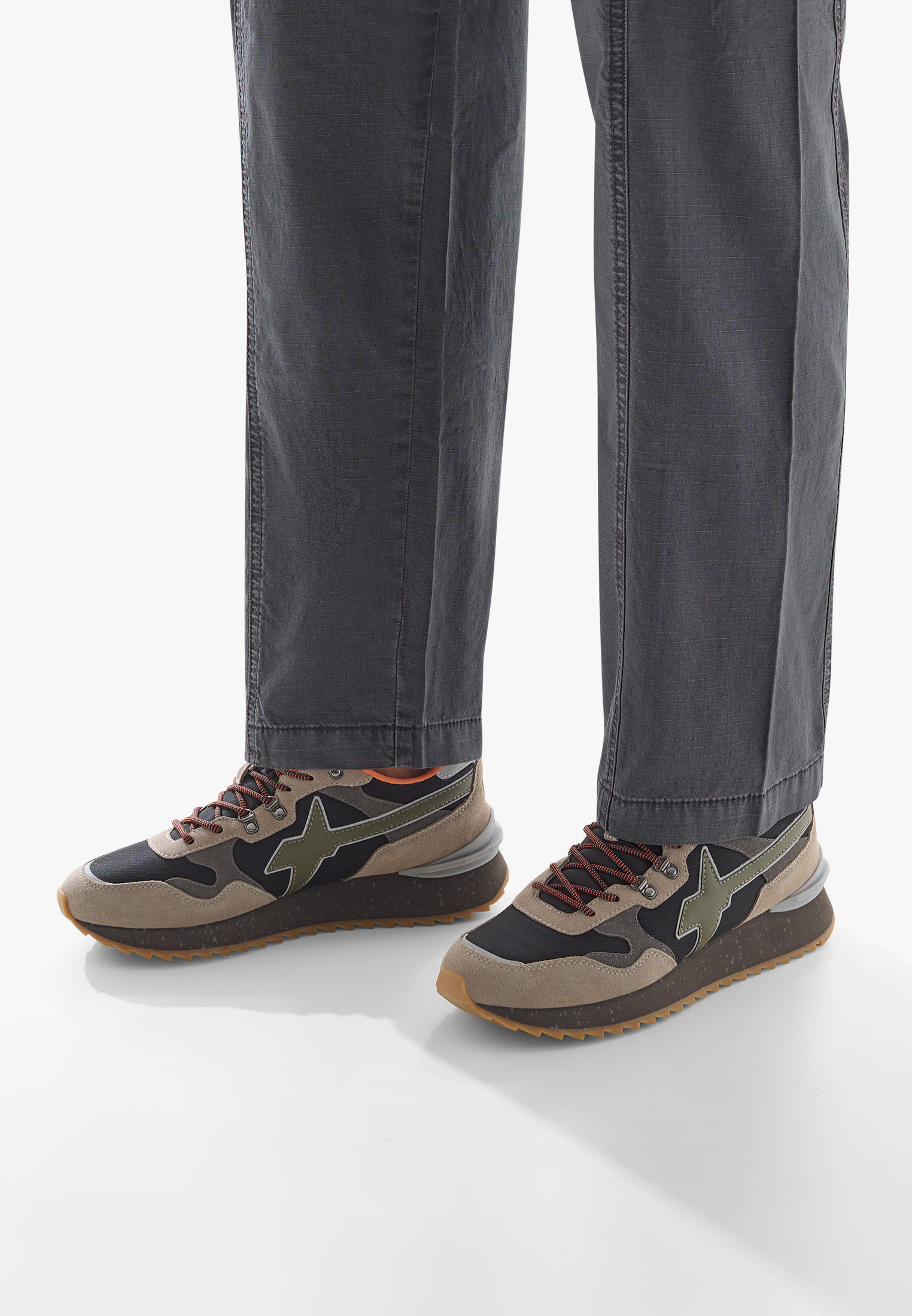 W6yz Wizz Yak M Tortora Nero Sneakers Uomo