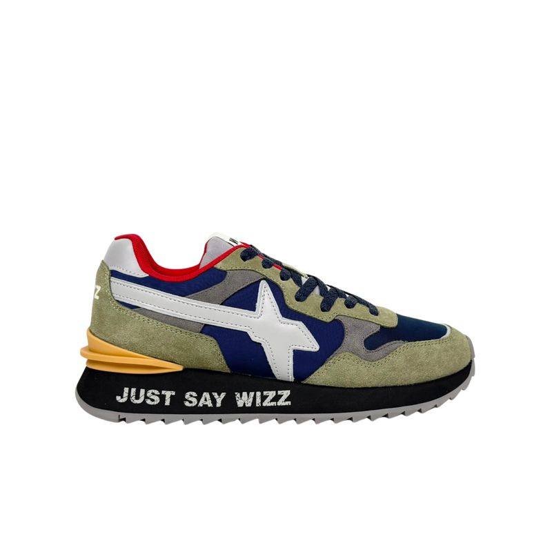 W6yz Wizz Yak M Verde Blu Sneakers Uomo