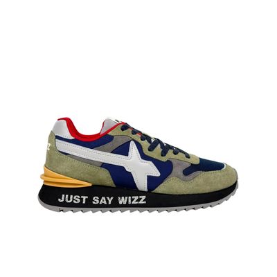 W6yz Wizz Yak M Verde Blu Sneakers Uomo