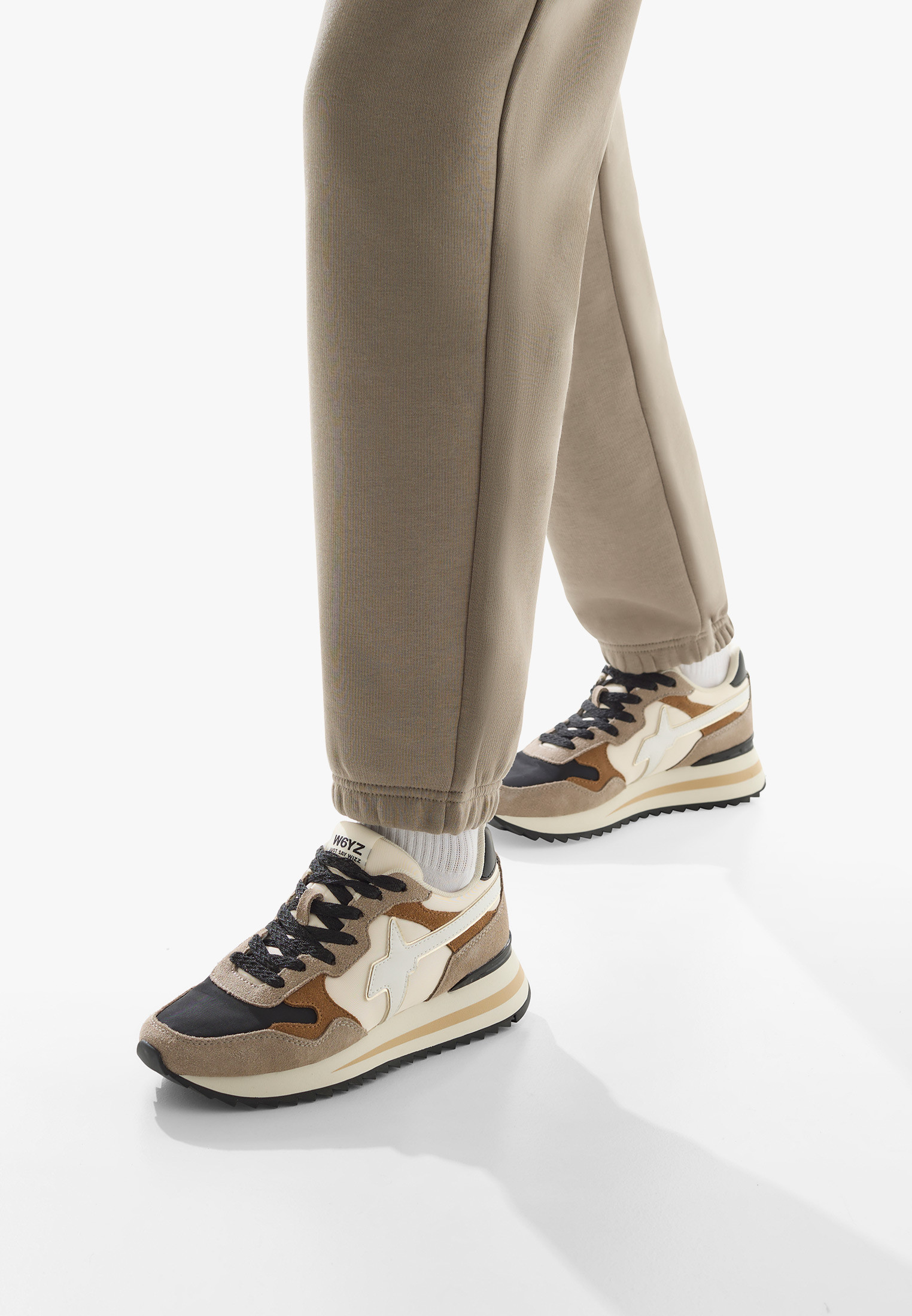 W6yz Wizz Yak W Tortora Nero Sneakers Donna