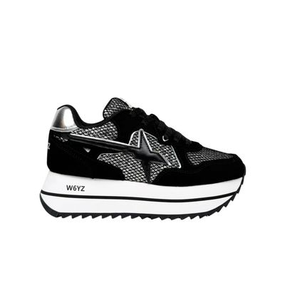 W6yz Wizz Deva W Nero Argento Sneakers Donna
