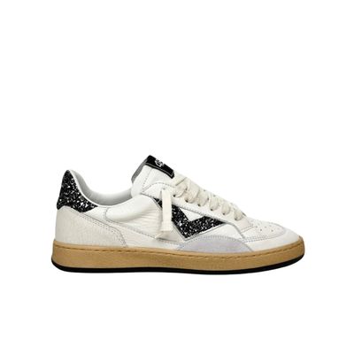 4B12 Play New Bianco Nero Sneakers Donna