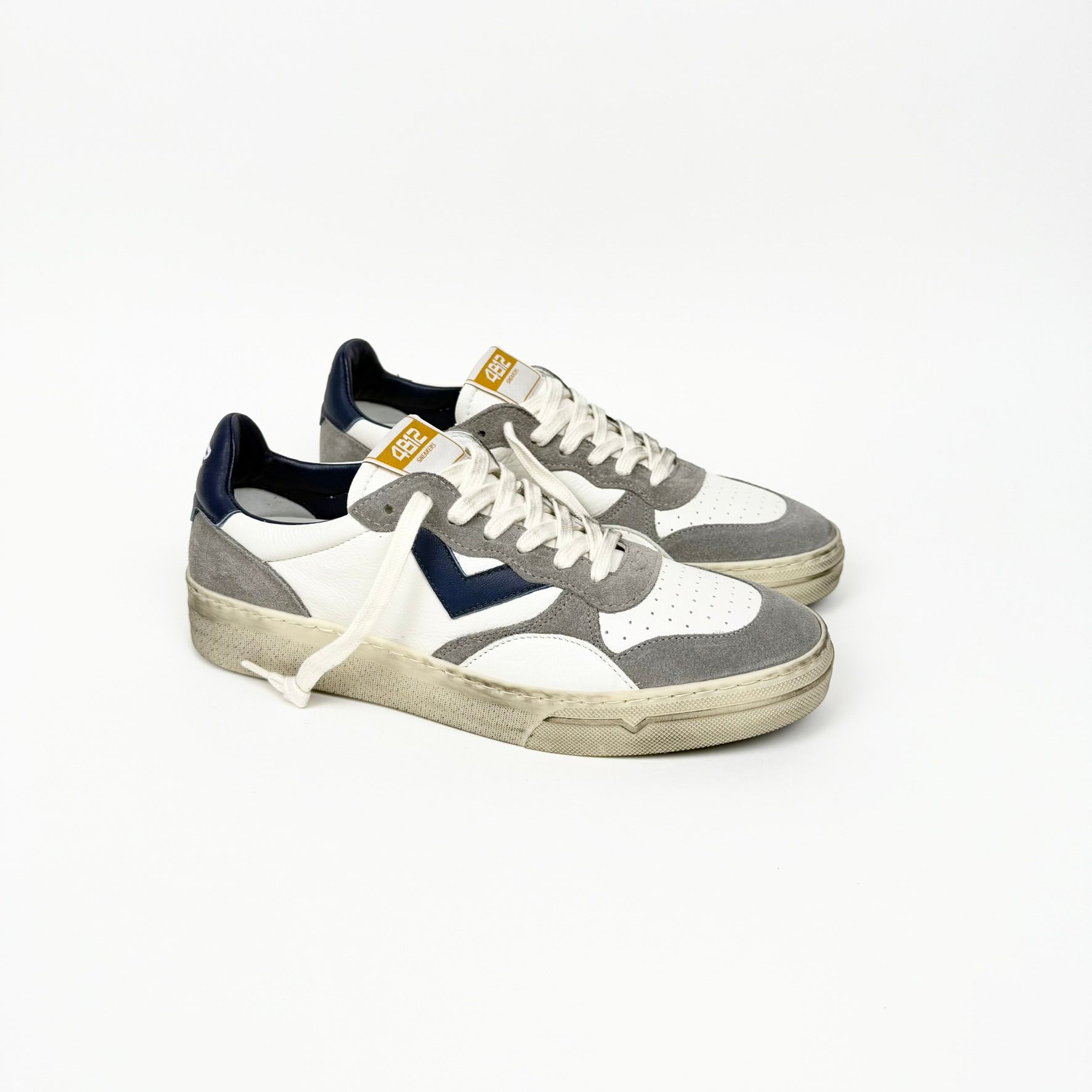 4B12 Hyper Grigio Blu Sneakers Uomo