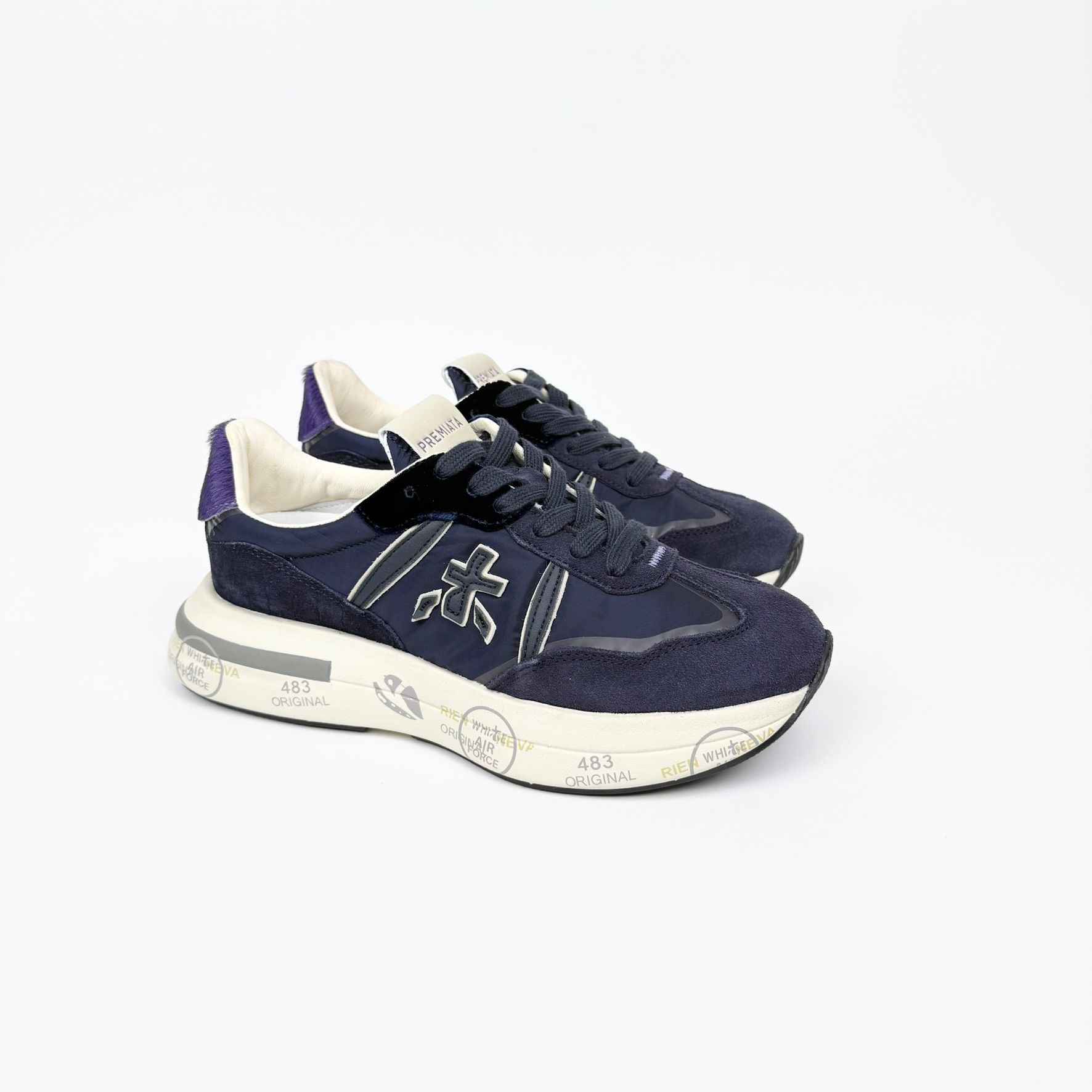Premiata Cassie 7680 Blu Sneakers Donna