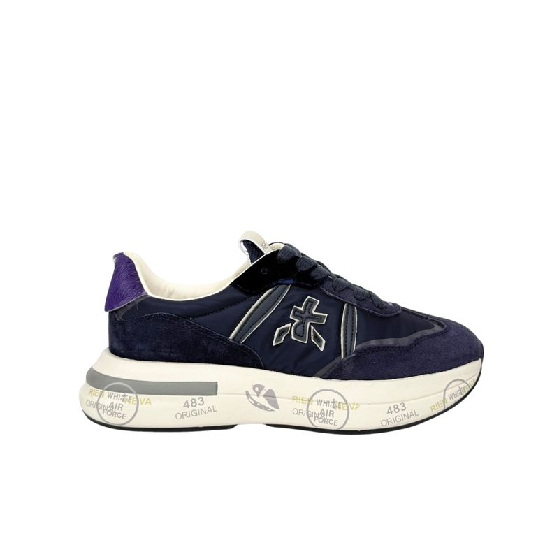 Premiata Cassie 7680 Blu Sneakers Donna Premiata Cassie 7680 Blu Sneakers Donna