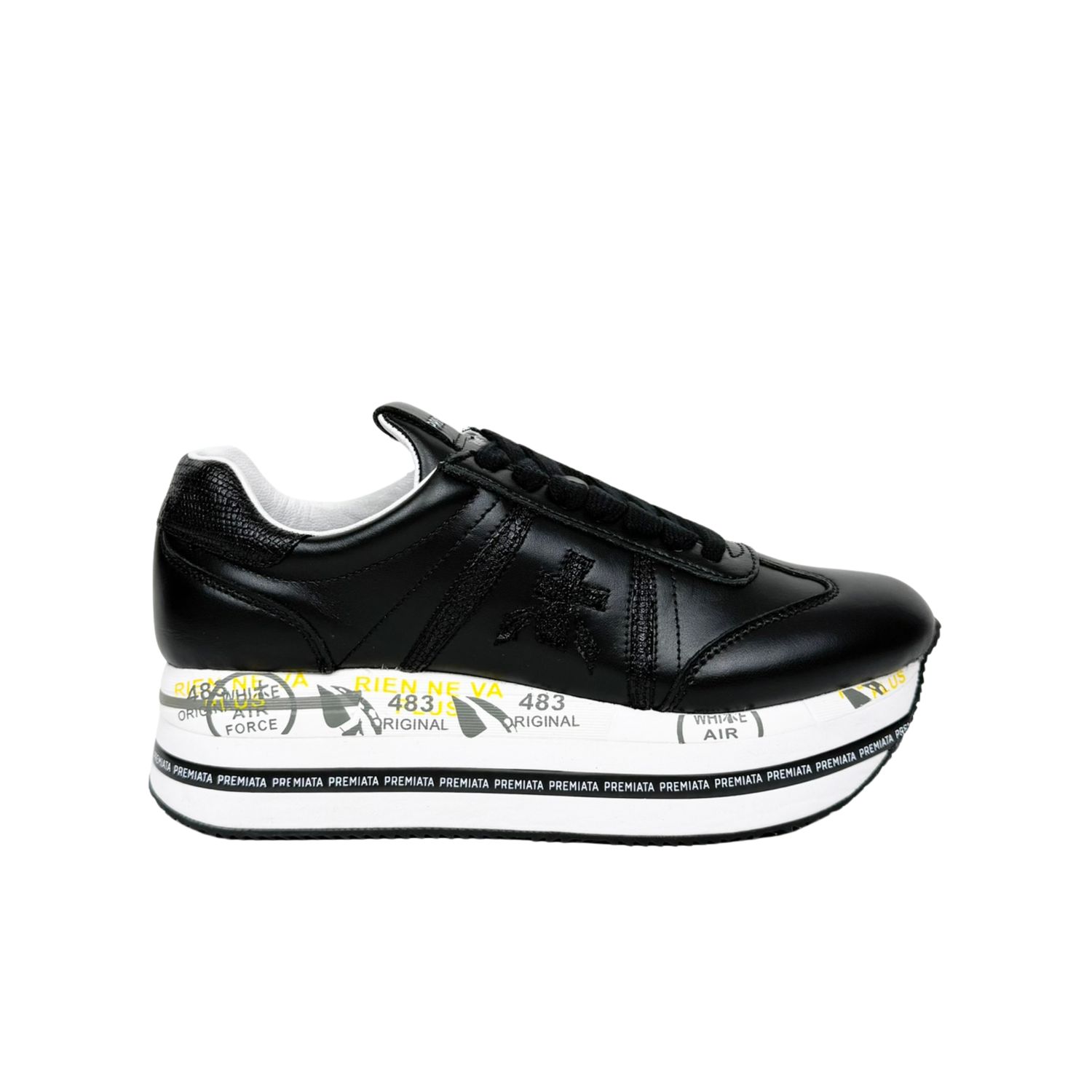 Premiata Beth 7107 Nera Sneakers Donna