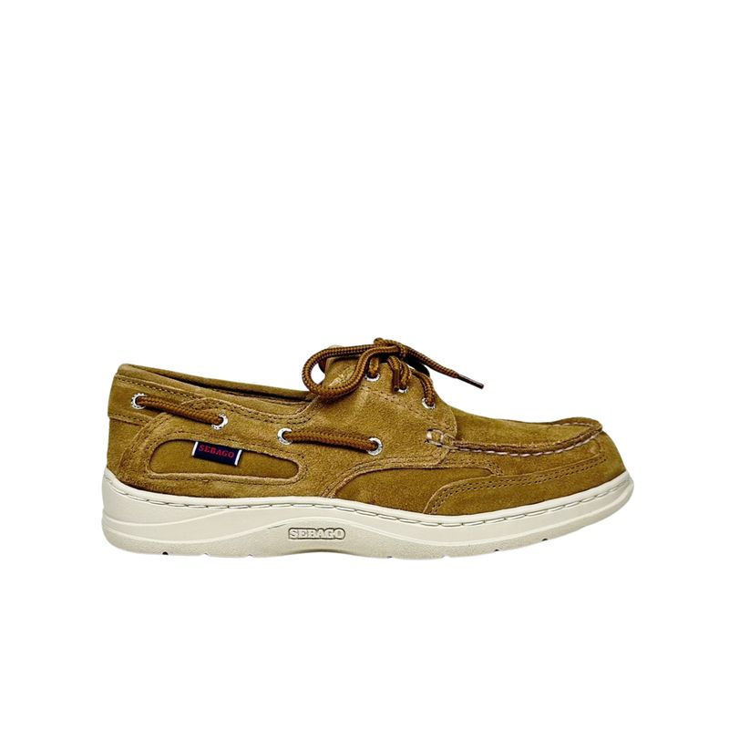 Sebago Docksides Scotty Brown Cognac Scarpa da Barca - Vela Uomo