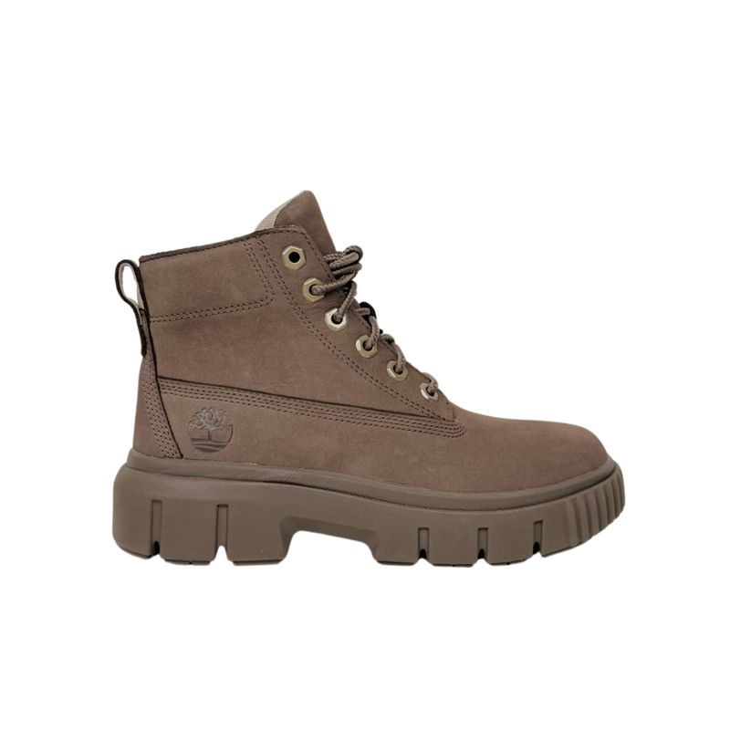 Timberland Greyfield Field Mid Grigio Tortora Polacchino Donna