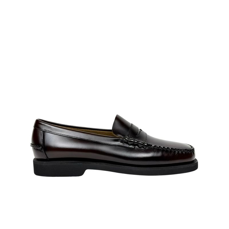 Sebago Dan Po Brown Burgundy Mocassino Uomo Sebago Dan Po Brown Burgundy Mocassino Uomo