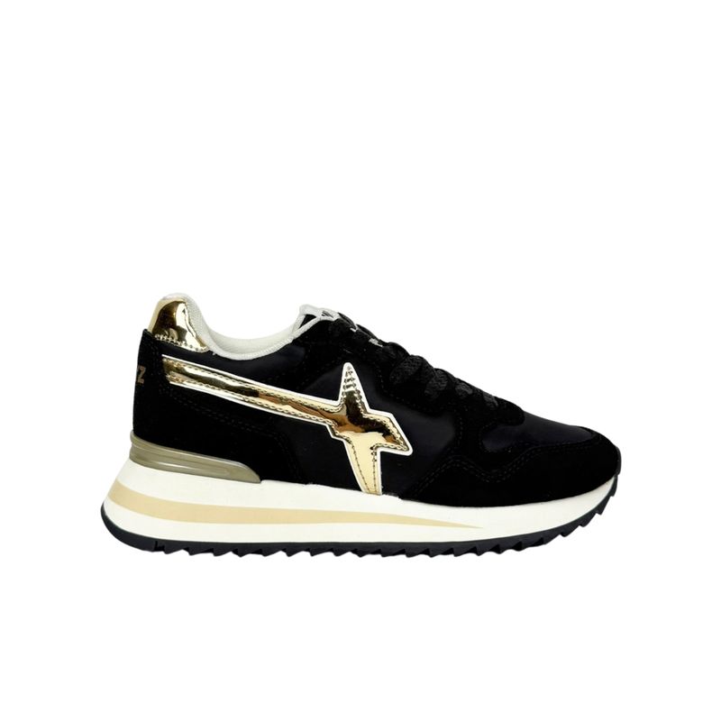 W6yz Wizz Yak W Nero Platino Sneakers Donna W6yz Wizz Yak W Nero Platino Sneakers Donna