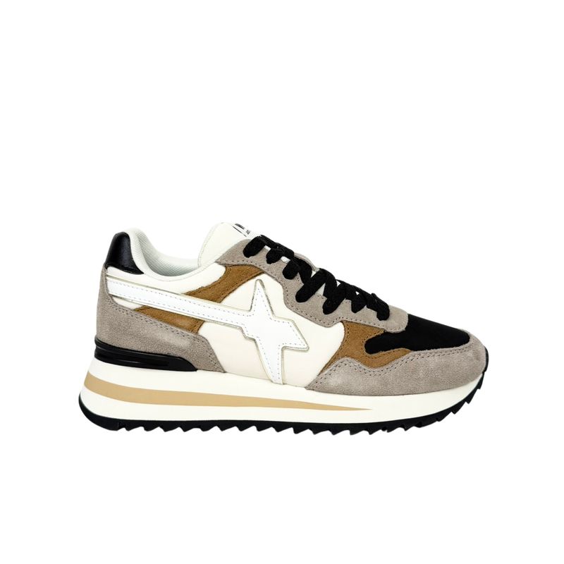 W6yz Wizz Yak W Tortora Nero Sneakers Donna W6yz Wizz Yak W Tortora Nero Sneakers Donna