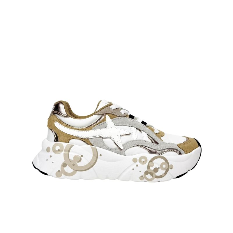 W6yz Wizz Ida W Bianco Taupe Sneakers Donna